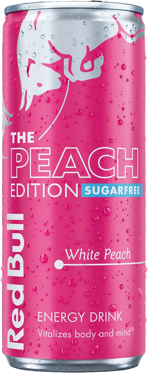 Red Bull Peach Edition White Peach Sugarfree 0.25l Dose (Einweg)