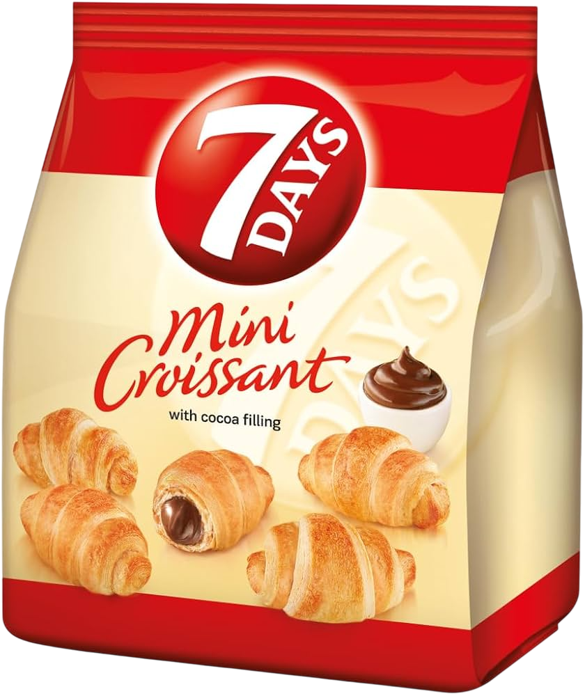 7 DAYS Mini Croissant mit Kakao-Füllung - 185g