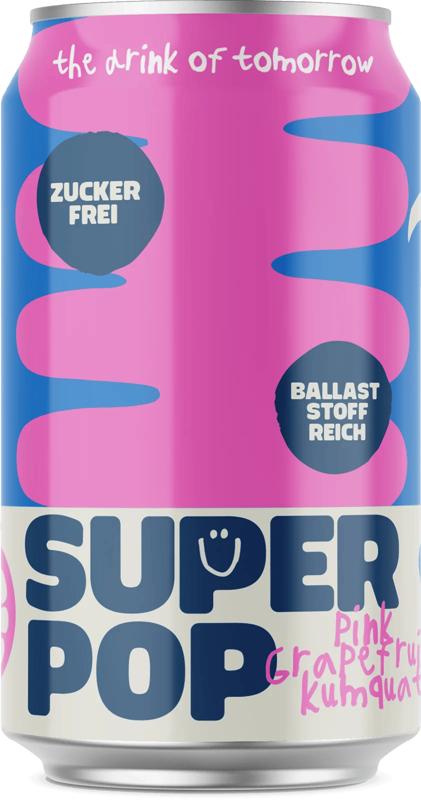 Super Pop Grapefruit-Kumquat 0.33l Dose (Einweg)