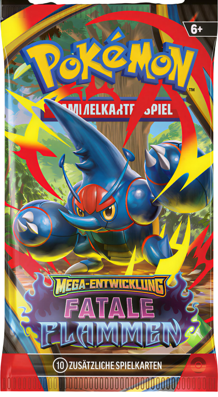 Pokémon TCG - Fatale Flammen - Booster (1) / Deutsch