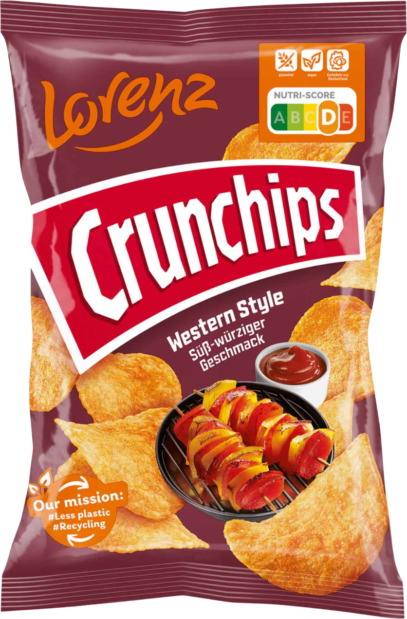 Lorenz Crunchips Western Style - 150g