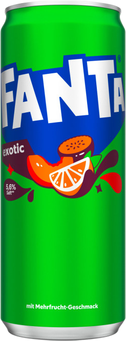 Fanta Exotic 0.33l Dose (Einweg)