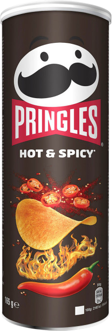 Pringles Hot & Spicy - 165g