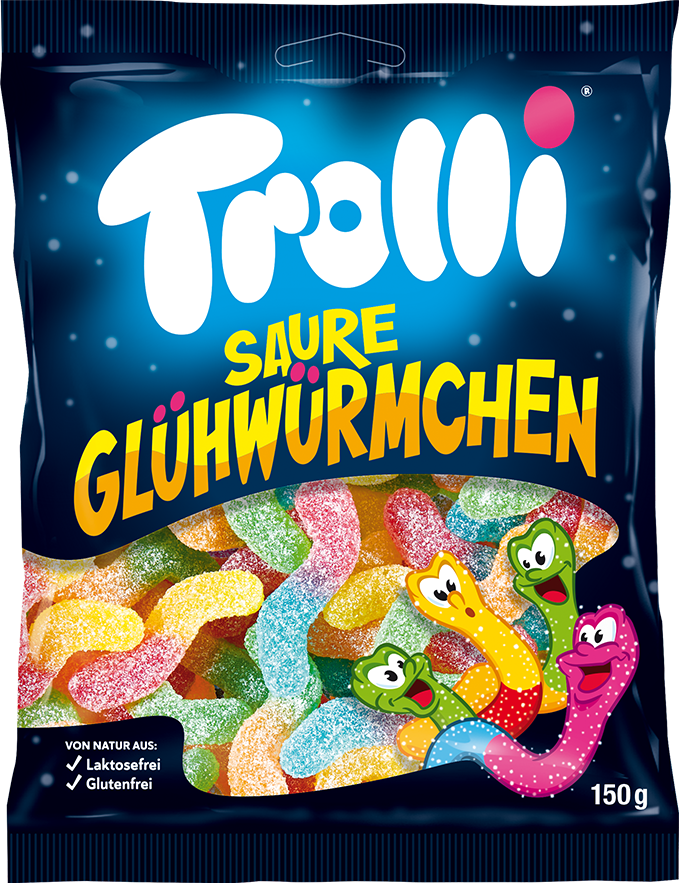 Trolli Saure Glühwürmchen - 150g