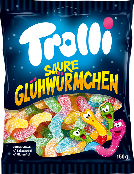 Trolli Saure Glühwürmchen - 150g