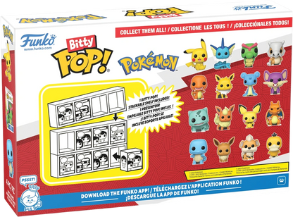 Funko Bitty POP! Figuren Pokémon Glumanda - 4er Set (2. Serie)