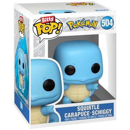 Funko Bitty POP! Figuren Pokémon Schiggy - 4er Set (4. Serie)