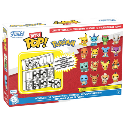 Funko Bitty POP! Figuren Pokémon Schiggy - 4er Set (4. Serie)