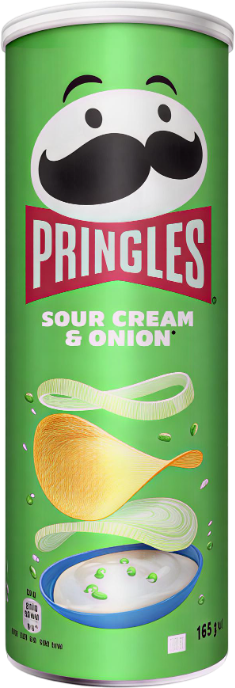 Pringles Sour Cream & Onion - 165g