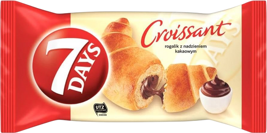 7 DAYS Croissant mit Kakao-Füllung - 60g