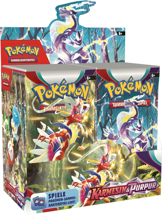 Pokémon TCG - Karmesin & Purpur - Display (36) / Deutsch
