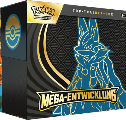 Pokémon TCG - Mega Entwicklung - Top Trainer Box (TTB) - Lucario / Deutsch