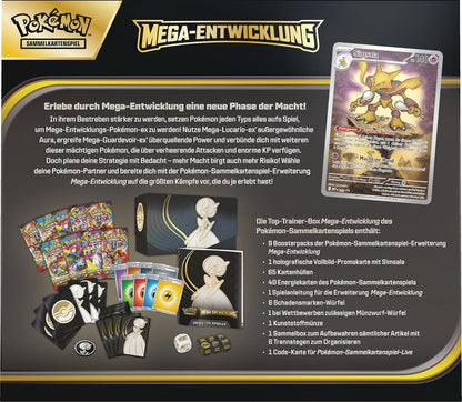 Pokémon TCG - Mega Entwicklung - Top Trainer Box (TTB) - Guardevoir / Deutsch