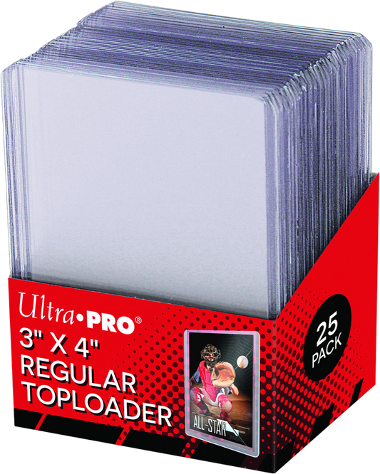 Ultra Pro: 3"x4" Regular Toploader - (25er Pack)
