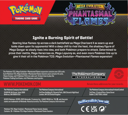 Pokémon TCG - Phantasmal Flames - Display (36) / Englisch