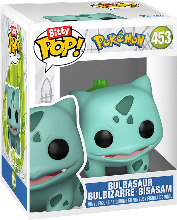 Funko Bitty POP! Figuren Pokémon Bisasam - 4er Set (3. Serie)