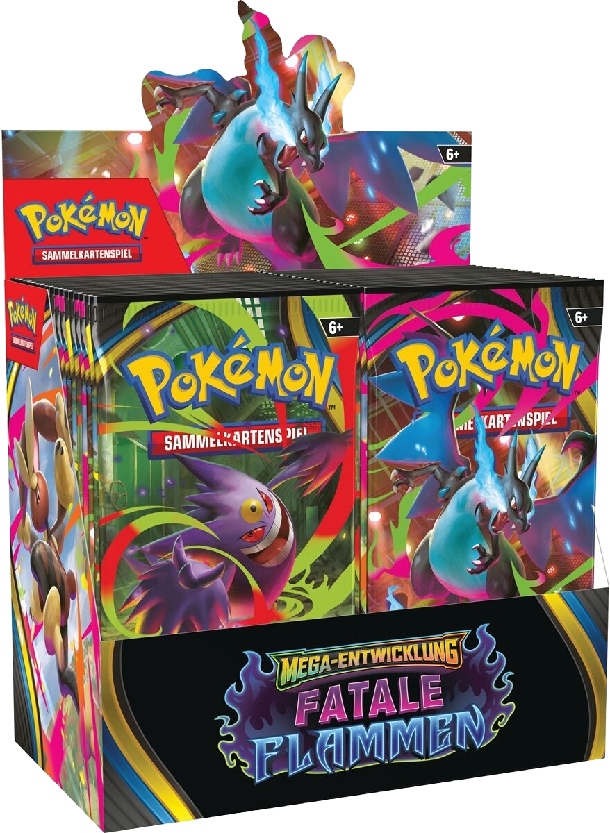 Pokémon TCG - Fatale Flammen - Display (36) / Deutsch