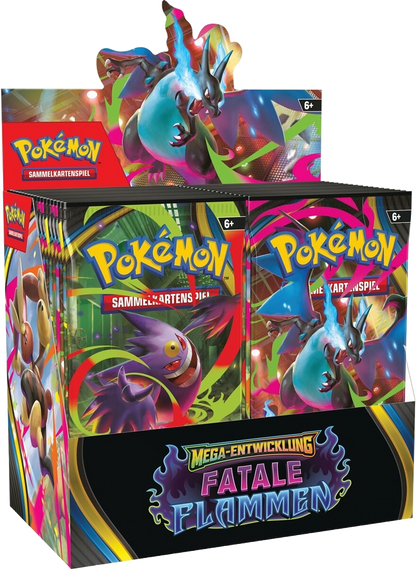 Pokémon TCG - Fatale Flammen - Display (36) / Deutsch
