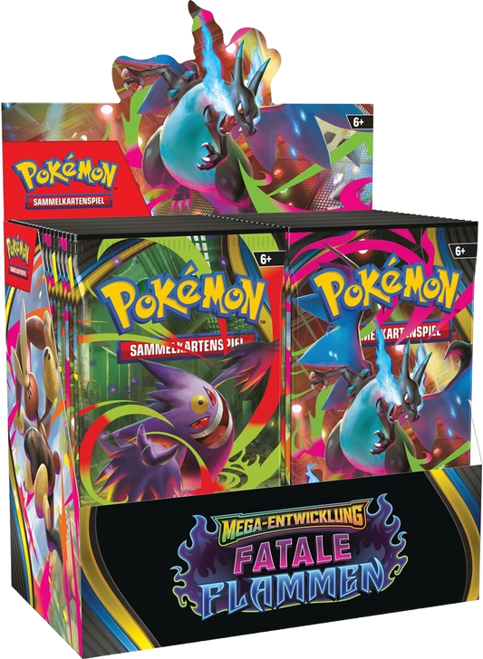 Pokémon TCG - Fatale Flammen - Display (36) / Deutsch