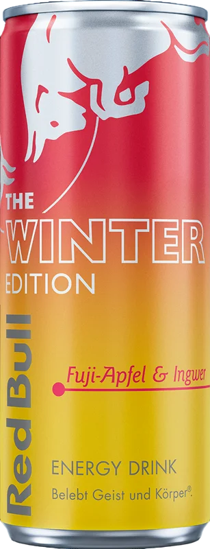 Red Bull Winter Edition Fuji-Apfel & Ingwer 0.25l Dose (Einweg)