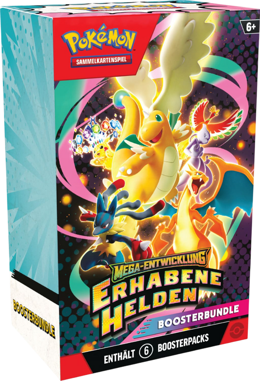 Pokémon TCG - Erhabene Helden - Boosterbundle (6) / Deutsch