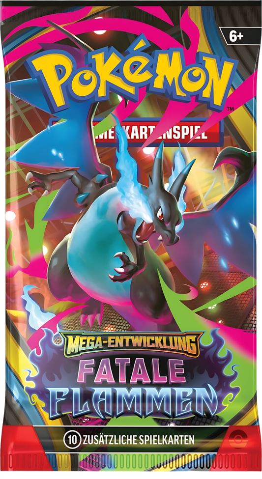 Pokémon TCG - Fatale Flammen - Booster (1) / Deutsch