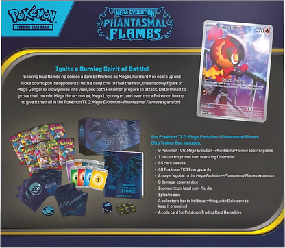 Pokémon TCG - Phantasmal Flames - Elite Trainer Box (ETB) / Englisch
