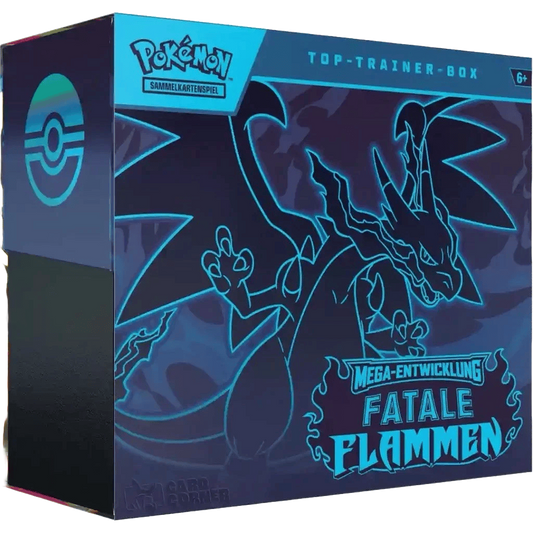 Pokémon TCG - Fatale Flammen - Top-Trainer-Box (TTB) / Deutsch