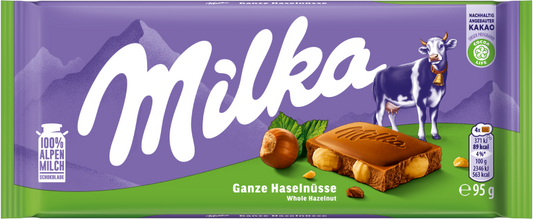 Milka Ganze Haselnuss - 95g