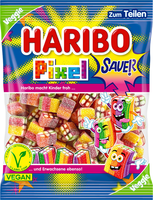 Haribo Pixel Sauer - 160g