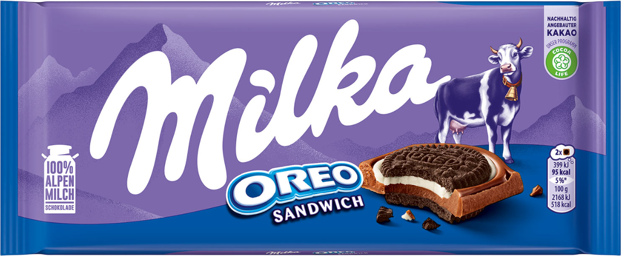Milka Oreo Sandwich - 92g
