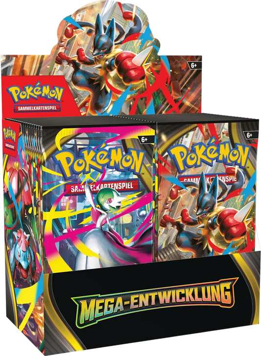 Pokémon TCG - Mega Entwicklung - Display (36) / Deutsch