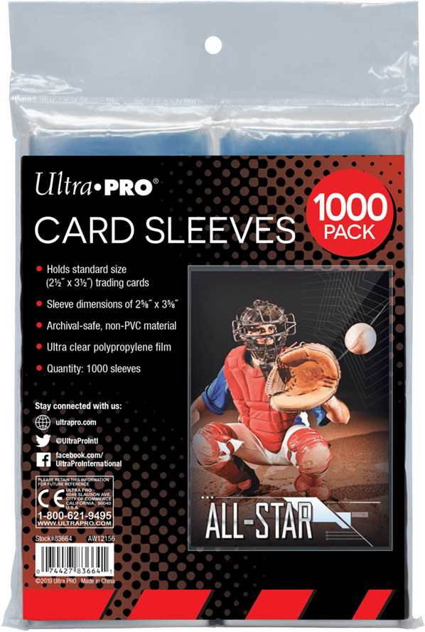 Ultra PRO: Soft Sleeves - Standard - (1000er Pack)