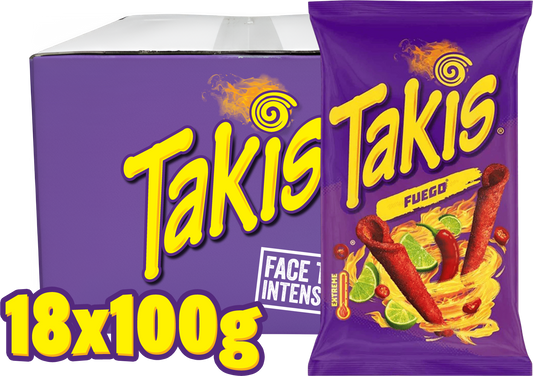 Takis Fuego - 18 x 100g